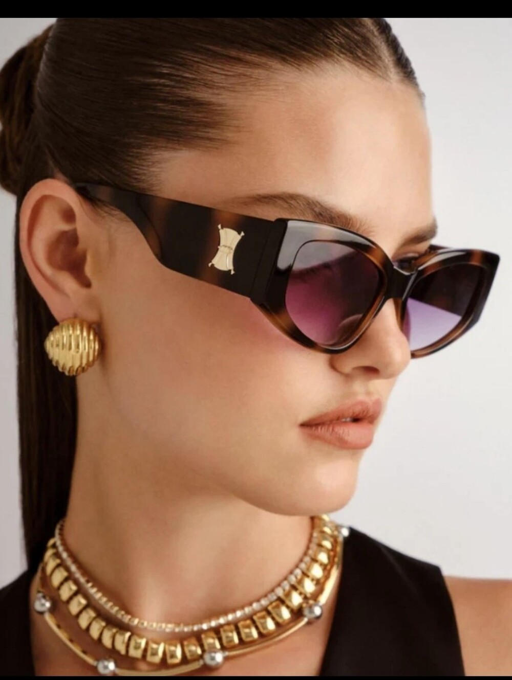 Le Specs Ombre Tortise Sunglasses Retail $99 NWT-revolve-elisa johnson